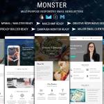 Monster Multiconcept Email Template Pack