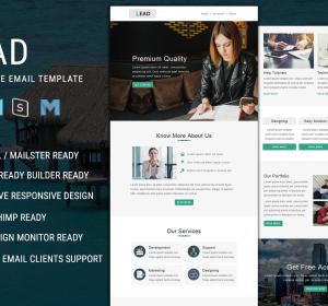 Lead Responsive Email Template