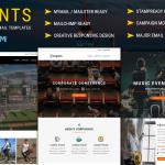 EVENTS - Multipurpose Responsive Email Templates