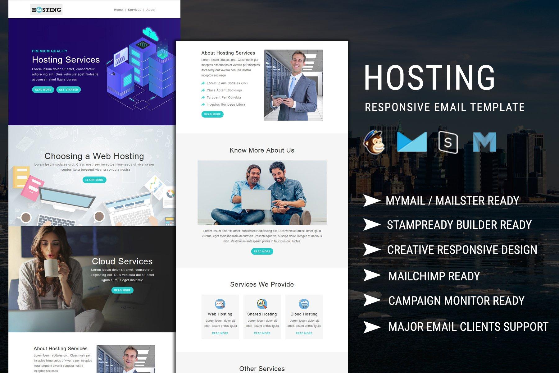 Hosting - Multipurpose Responsive Email Template