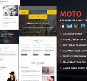 Moto - Multipurpose Responsive Email Template