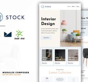 Stock - E-Commerce Responsive Email Template