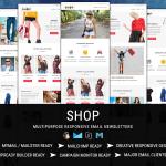 SHOP - Responsive Shopping Email Pack