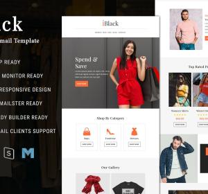 iBlack - Black Friday Email Newsletter Template