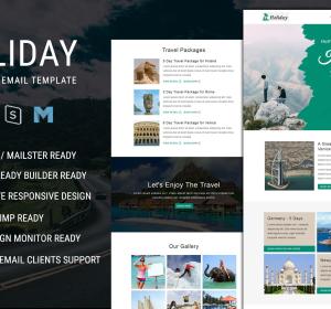 Holiday - Multipurpose Responsive Email Template