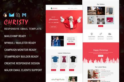 Christy - Christmas Email Newsletter Template