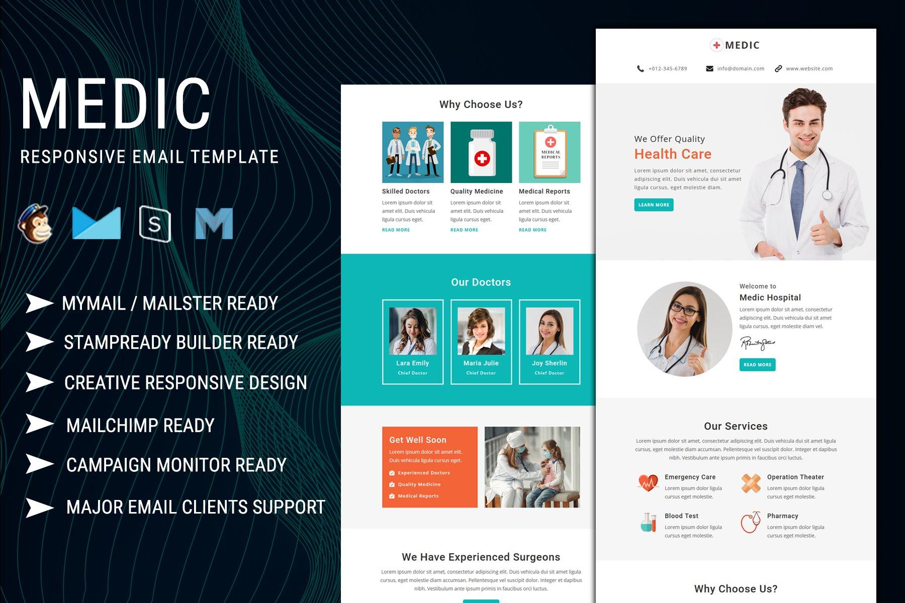 Medic - Multipurpose Responsive Email Template