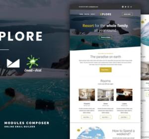 Xplore - Book & Travel Responsive Email