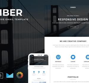 Ember - Responsive Email + StampReady Builder