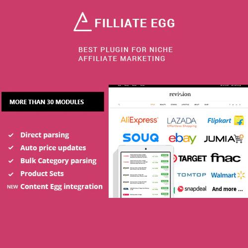 Affiliate Egg – Niche Affiliate Marketing WordPress Plugin