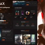 AI Max - AI Games & Tools Store Shopify Theme