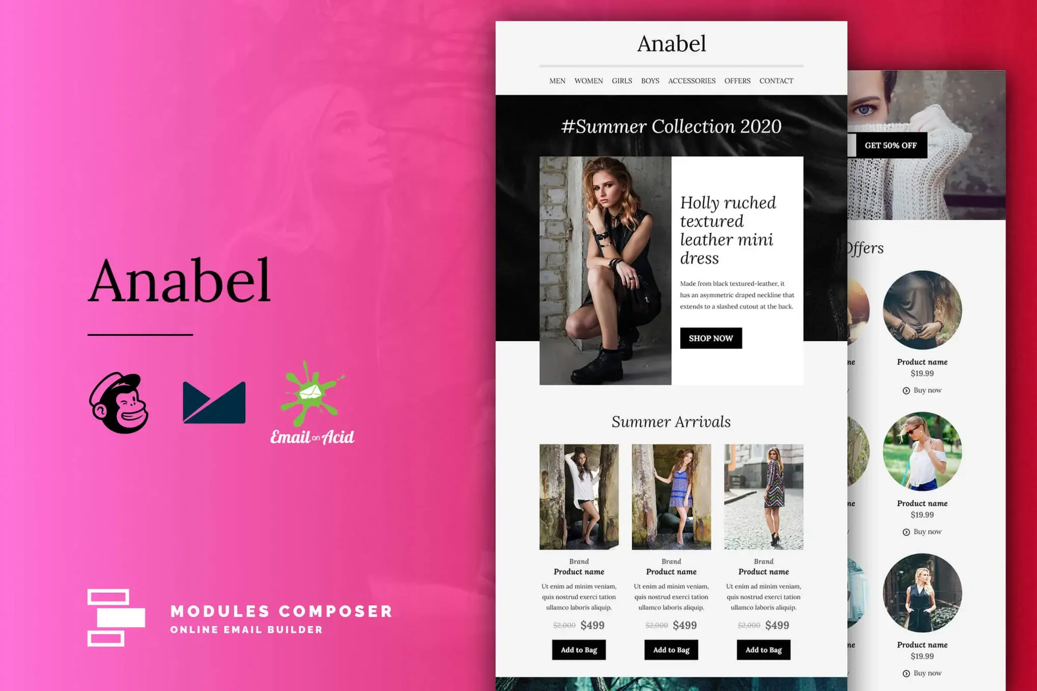 Anabel - E-commerce Responsive Email Template