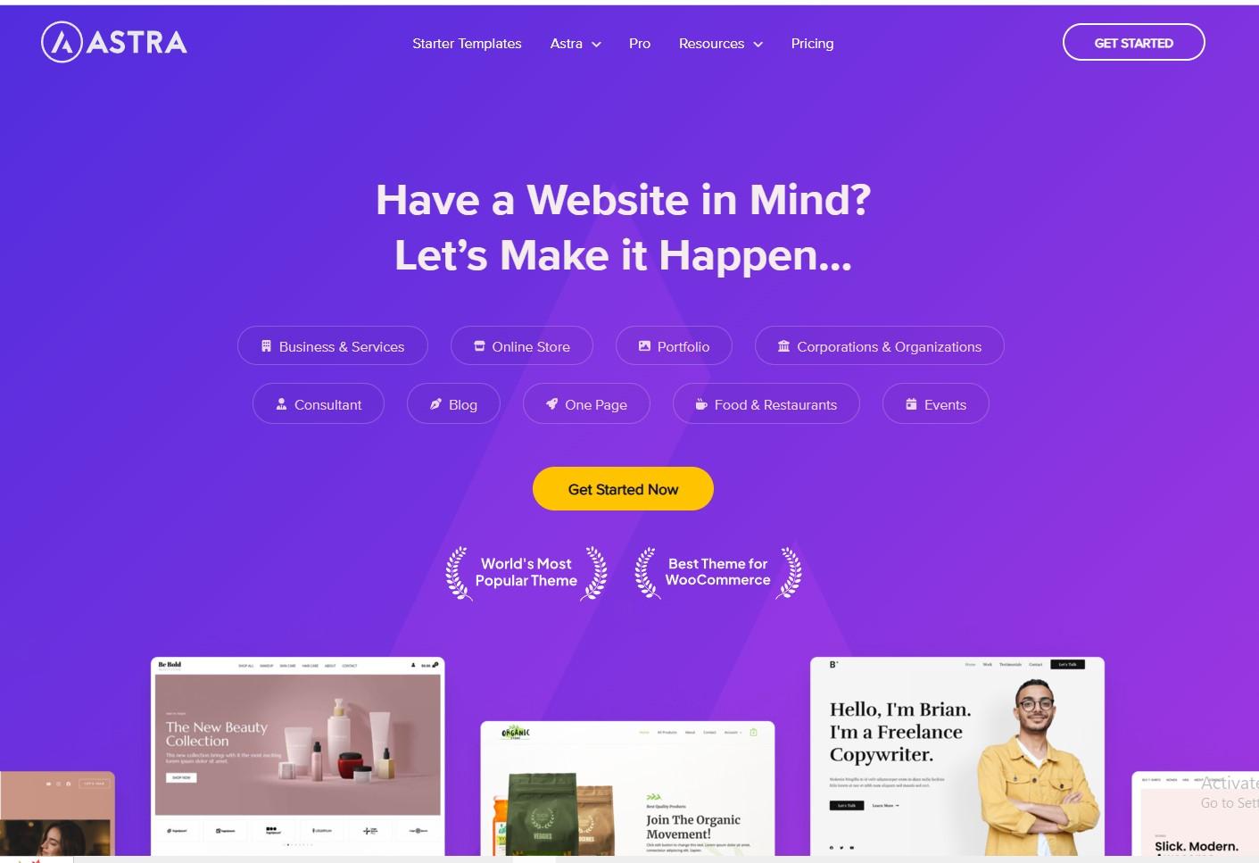 Astra WordPress Theme