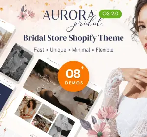 Aurora - Bridal Store Shopify Theme OS 2.0