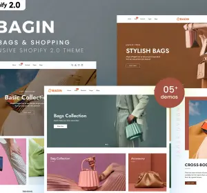 Bagin - Handbags & Shopping Shopify 2.0 Theme