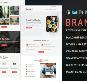 Brand - Multipurpose Responsive Email Template