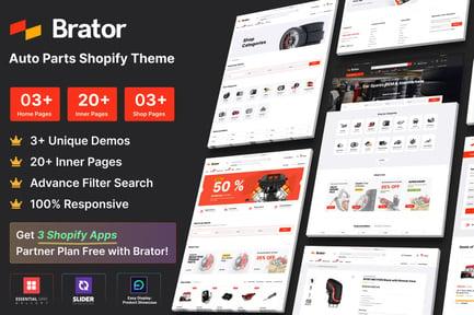 Download Brator - Auto Parts Shopify Theme