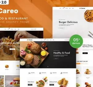 Careo - Fast Food & Restaurant Shopify 2.0 Theme