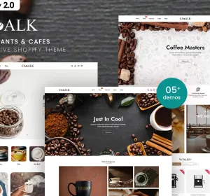 Cawalk - Restaurants & Cafes Shopify 2.0 Theme