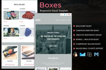 Boxes - Multipurpose Responsive Email Template