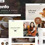 Cenfo - Coffee Shops & Cafes Shopify 2.0 Theme