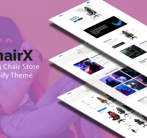 Chairx - Apps, Single Product Shopify Theme