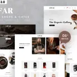 Cofar - Coffee Shops & Cafes Shopify 2.0 Theme