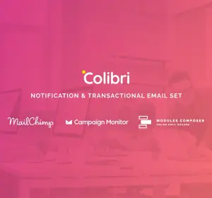 Colibri - Notification Email Templates