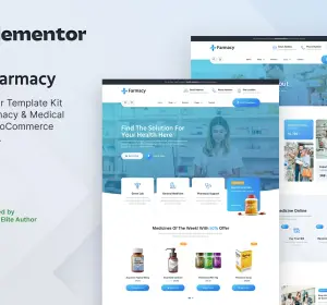 Farmacy – Pharmacy & Medical Store Elementor Template Kit