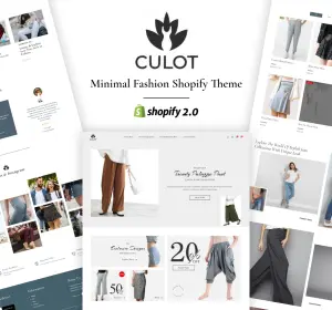 Culot - Minimal Fashion Shopify Theme