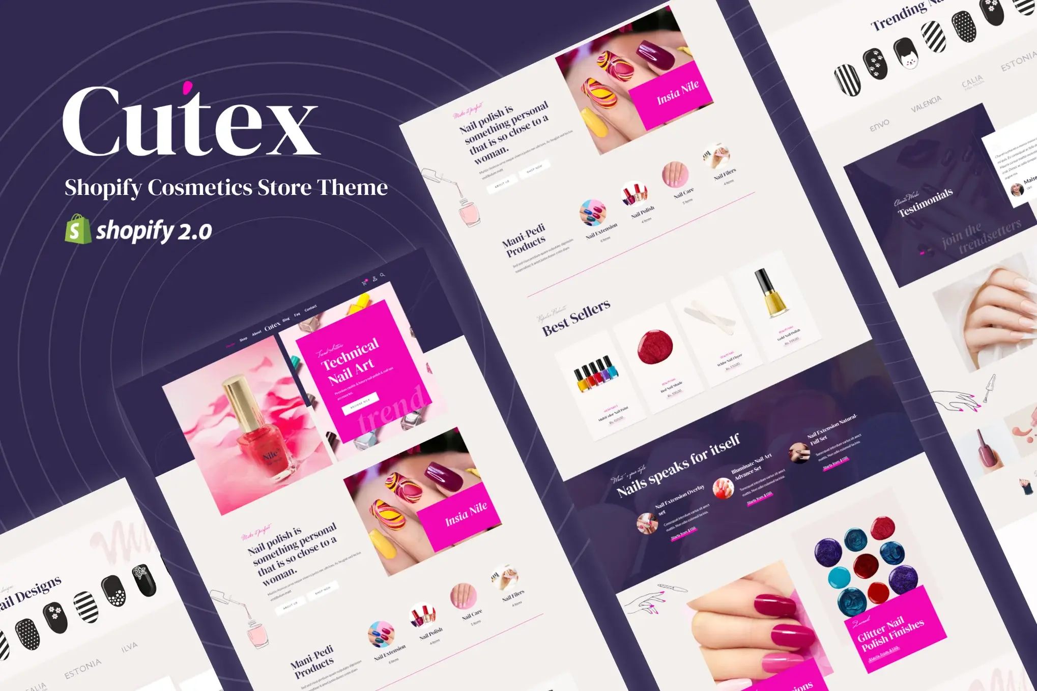 Cutex - Shopify Cosmetics Store Theme