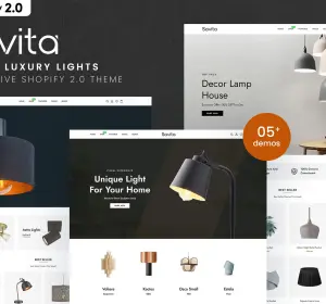 Savita - Lamp & Luxury Lights Shopify 2.0 Theme