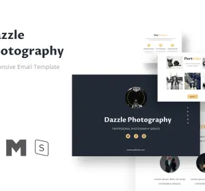 Dazzle - Photography Email Newsletter Template