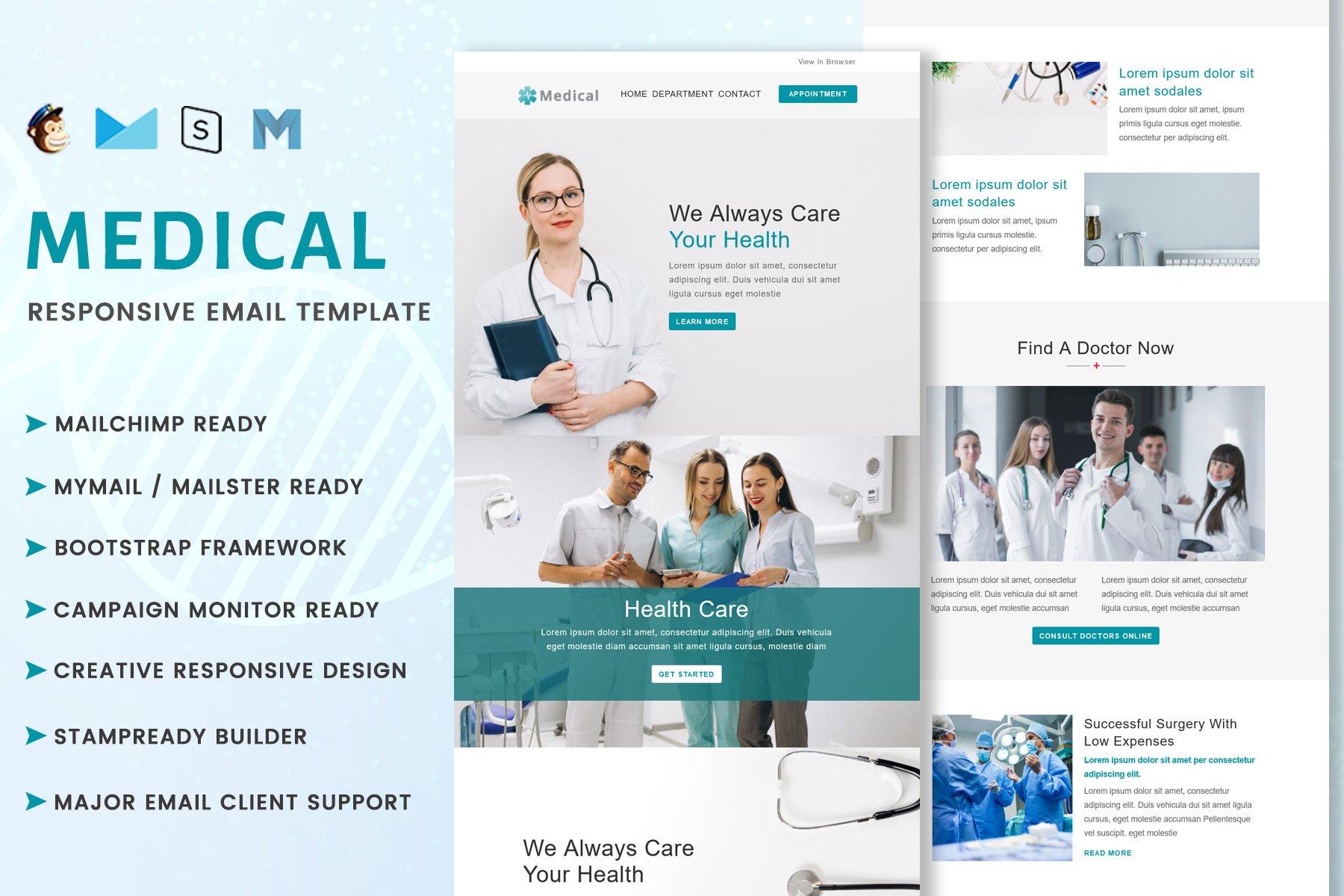 Medical - Multipurpose Responsive Email Template