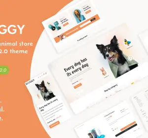 Doggy - Pets & Animals Responsive Shopify Theme