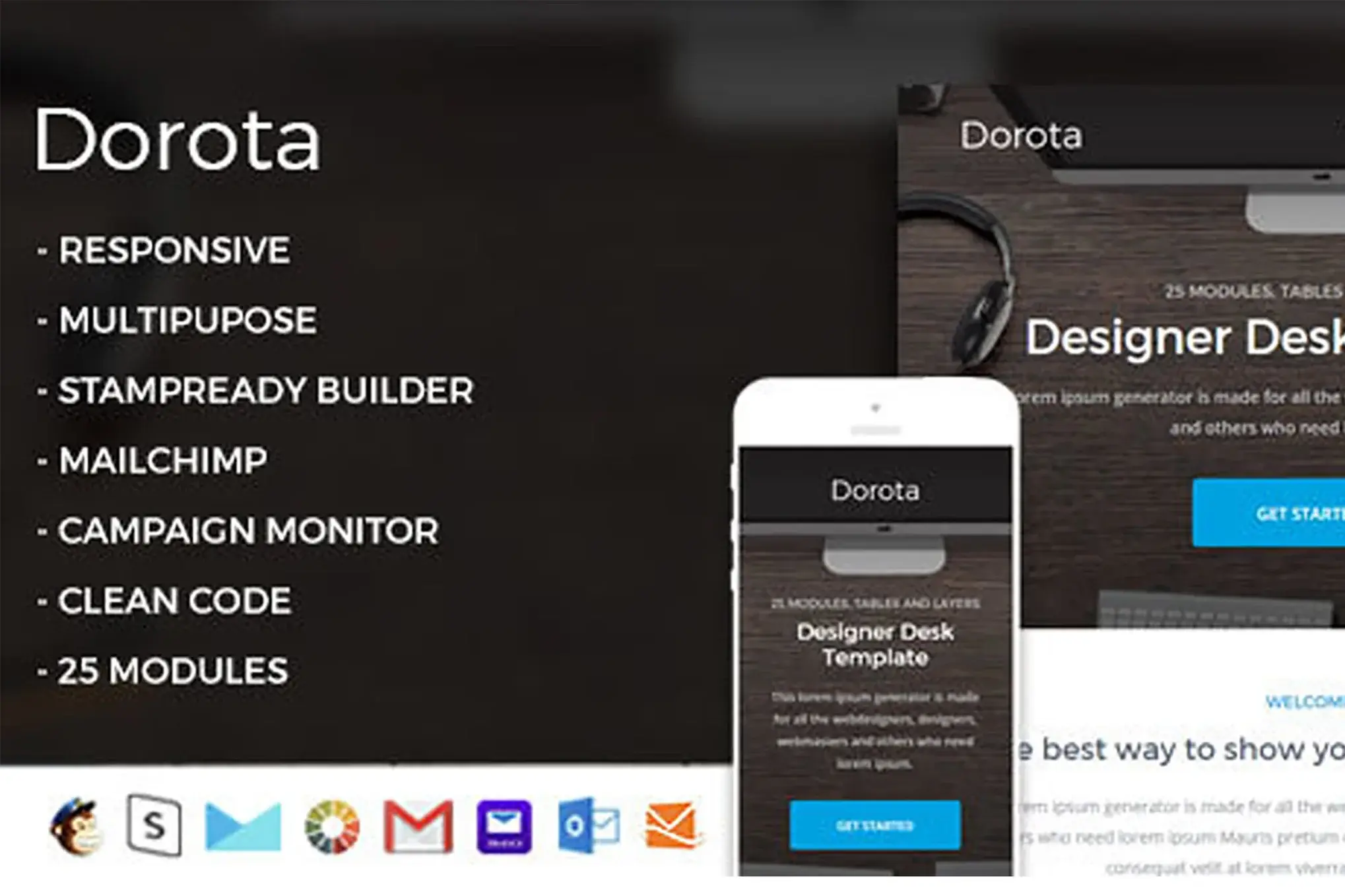 Dorota-Responsive Email Template