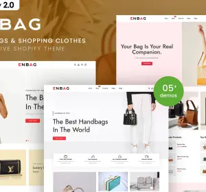 Enbag - Handbags & Clothes Shopify 2.0 Theme