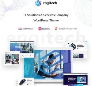 Engitech – IT Solutions & Services WordPress Theme