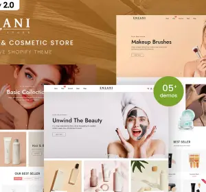 Enzani - Beauty & Cosmetics Shopify 2.0 Theme