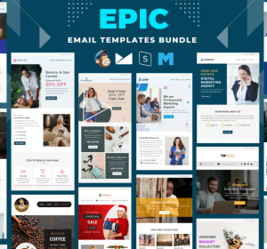 Epic - Multi-Concept Email Templates Bundle