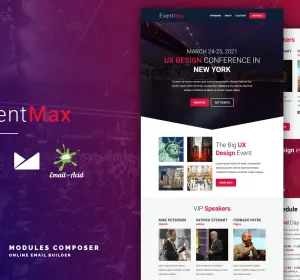 EventMax - Event / Conference Responsive Email