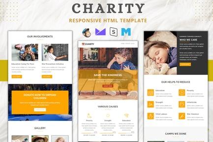 Charity - Responsive Email Template