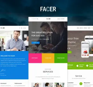 FACER - Responsive E-mail Templates set