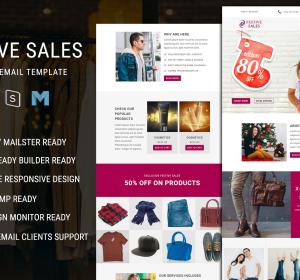 Festive Sales - Responsive Email Template