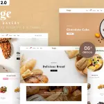 Fauge - Cake & Bakery Responsive Shopify 2.0 Theme