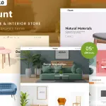 Faunt - Furniture & Interior Shopify 2.0 Theme