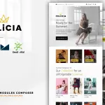 Felicia - E-commerce Responsive Email Template