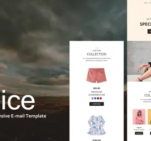 Fice - Ecommerce Responsive E-mail Template