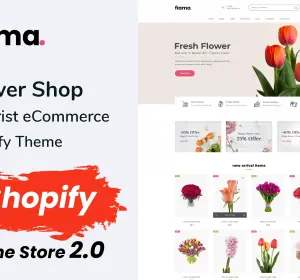 Fiama - Flower Shop & Florist Shopify Theme OS 2.0