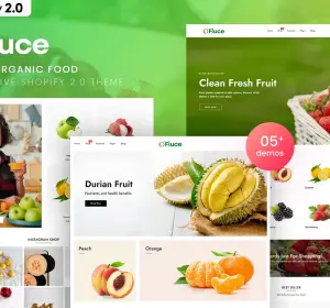 Fiuce - Fruits Organic Food Shopify 2.0 Theme